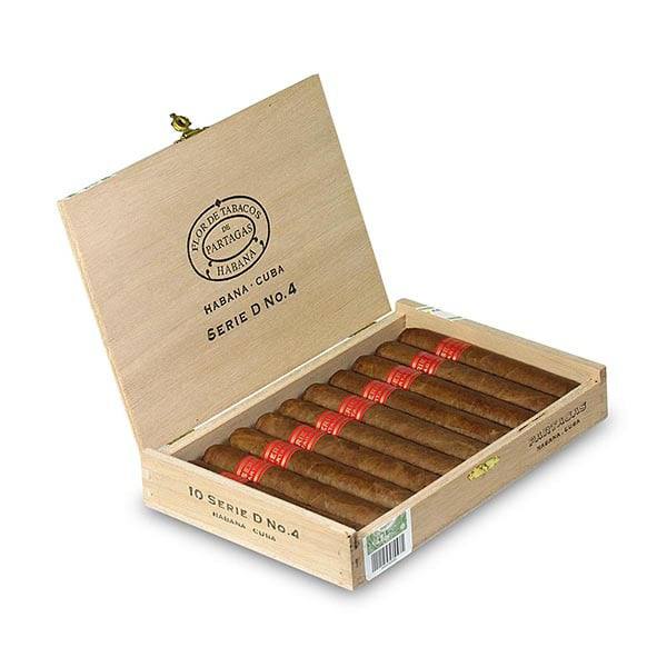 古巴帕特加斯 D系列4号雪茄 25支木盒装SERIE D No.4