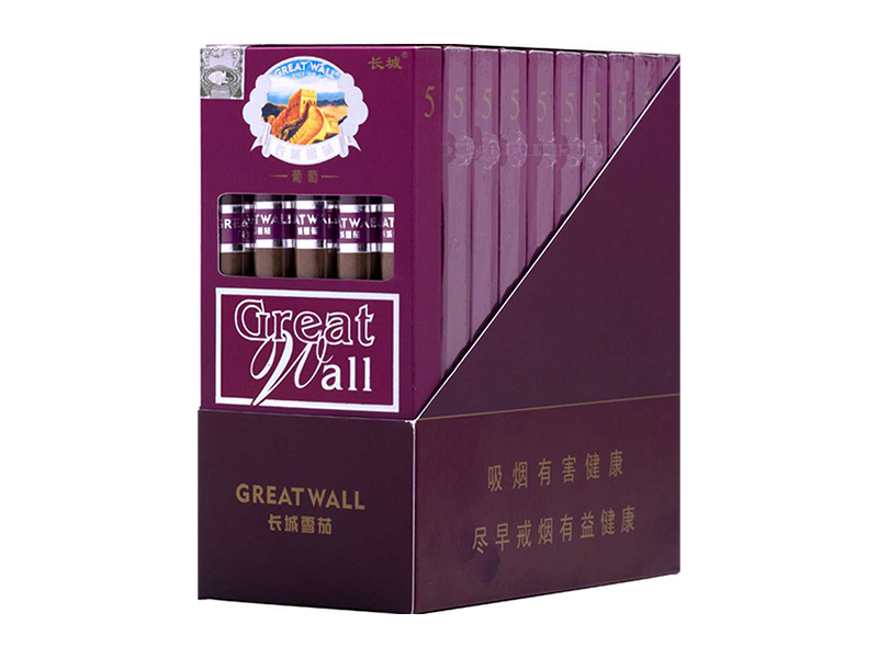 长城  金南极 木嘴 葡萄味   Great Wall  Golden Antarctica  Grape flavor